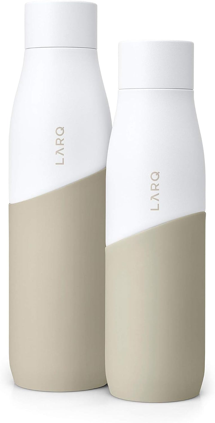 LARQ Bottle Movement PureVis 710ml - Leichte selbstreinigende und nicht isolierte Edelstahl-Wasserfl