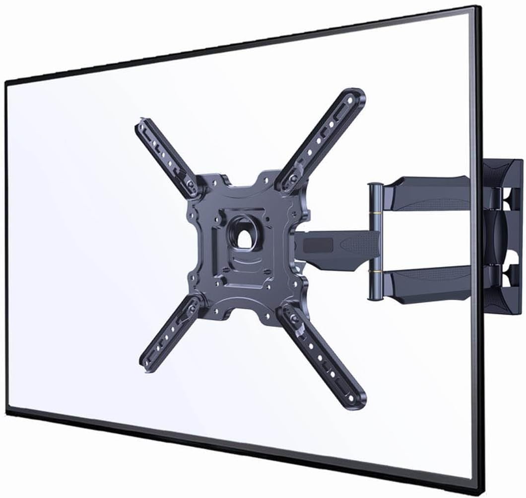 Gembird Premium Full-Motion TV-Wandhalterung – Für 32–55 Zoll Fernseher, VESA 400x400 mm, Neig- und