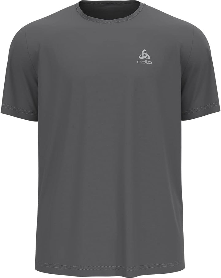 Odlo Herren Cardada_551002 Kurzarm Shirt (1er Pack) XXL Odlo Steel Grey, XXL Odlo Steel Grey