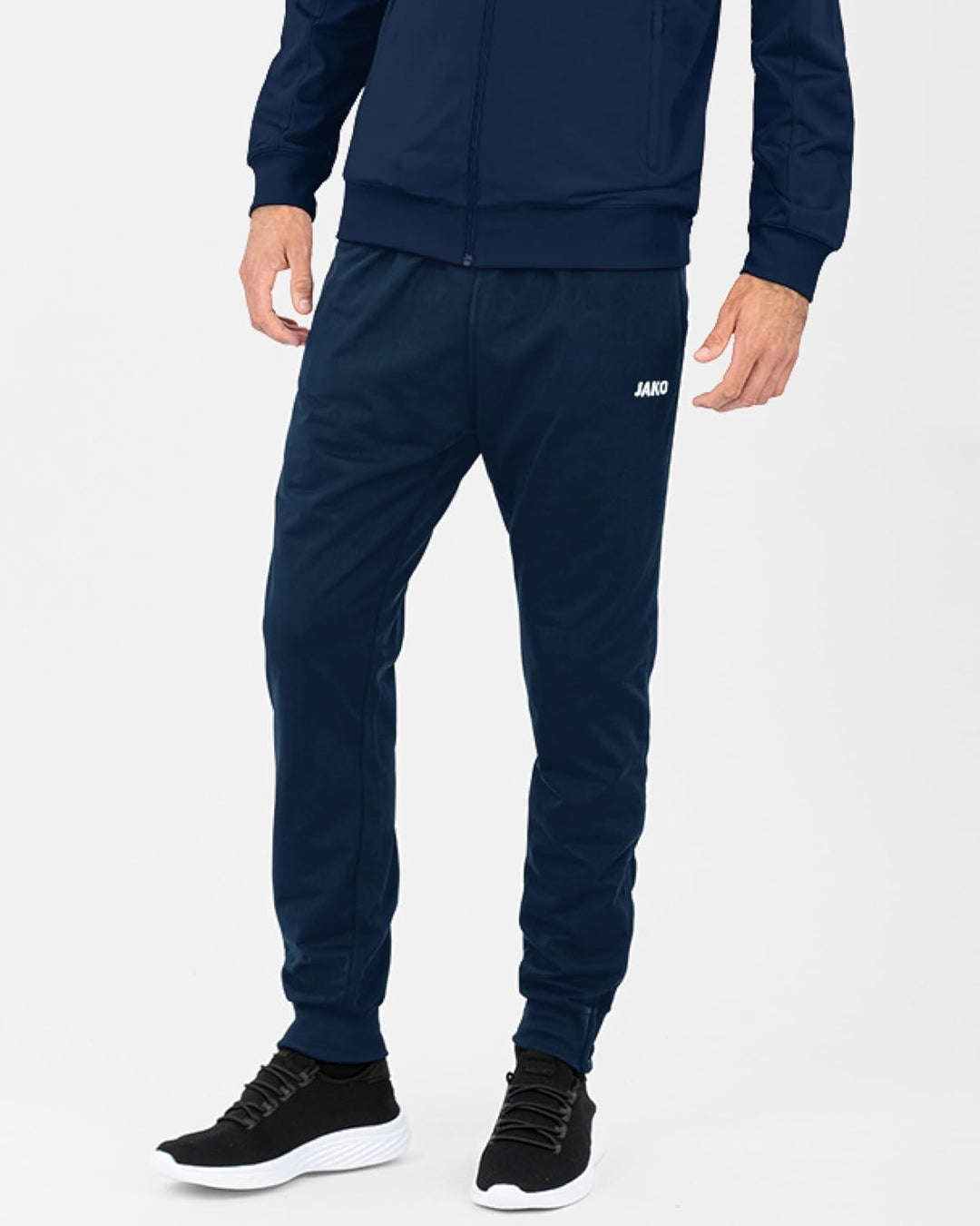 Jako Trainingshose, Polyesterhose Classico, Jogginghose Herren mit elastischem Bund & Seitentaschen,