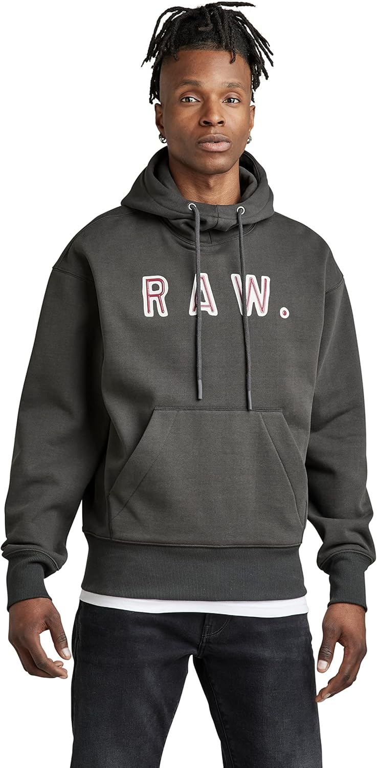 G-STAR Herren Multi Layer Originals Hooded Sweatshirt Sweats M Grau (Cloack D22231-a612-5812), M Gra