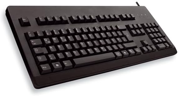 CHERRY G80-3000, Deutsches Layout, QWERTZ Tastatur, kabelgebundene Tastatur, mechanische Tastatur, C
