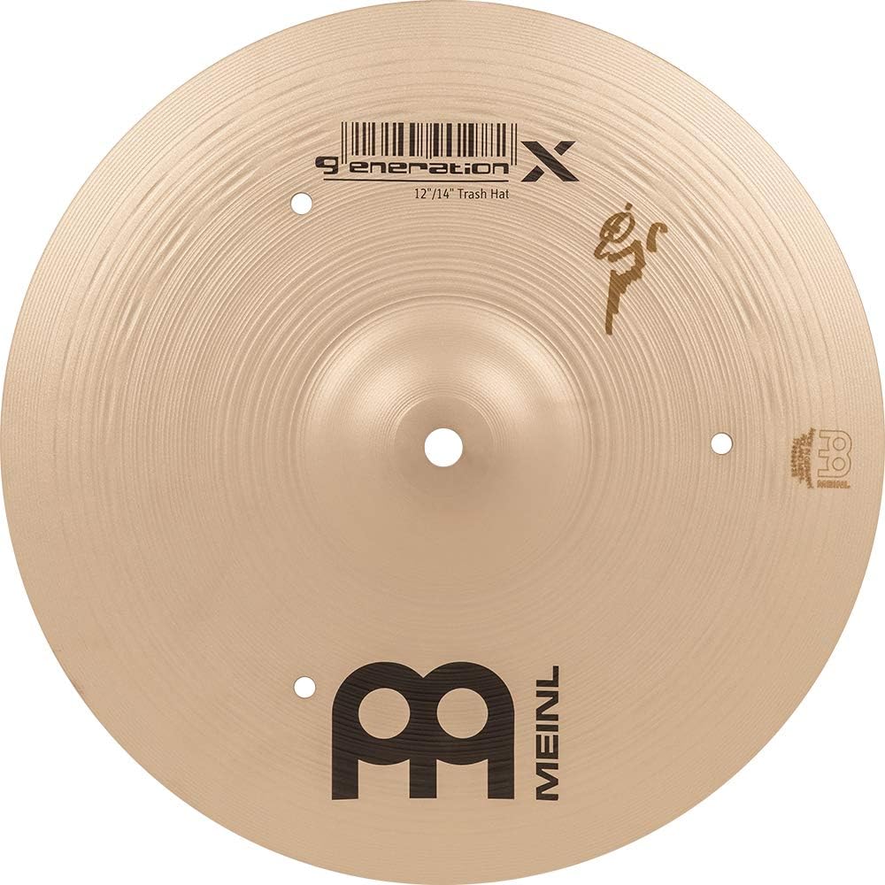 Meinl Cymbals GX-12/14TH Generation X Serie Trash Hat Beckenset Benny Greb Signature 30,5 cm (12 Zol