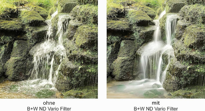 B+W Graufilter ND vario / variabel ND2-32 (77mm, MRC nano, XS-Pro, 16x vergütet, Premium) 77mm XS-PR