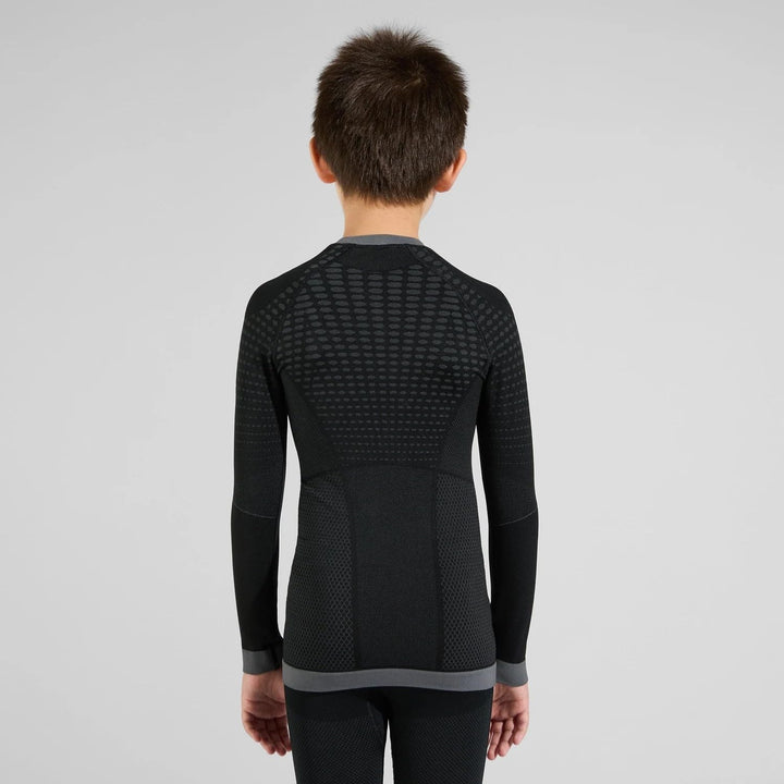 Odlo Thermounterwäsche Kinder Performance Warm I Sportunterwäsche Mädchen Jungen I Langarm Thermoshi