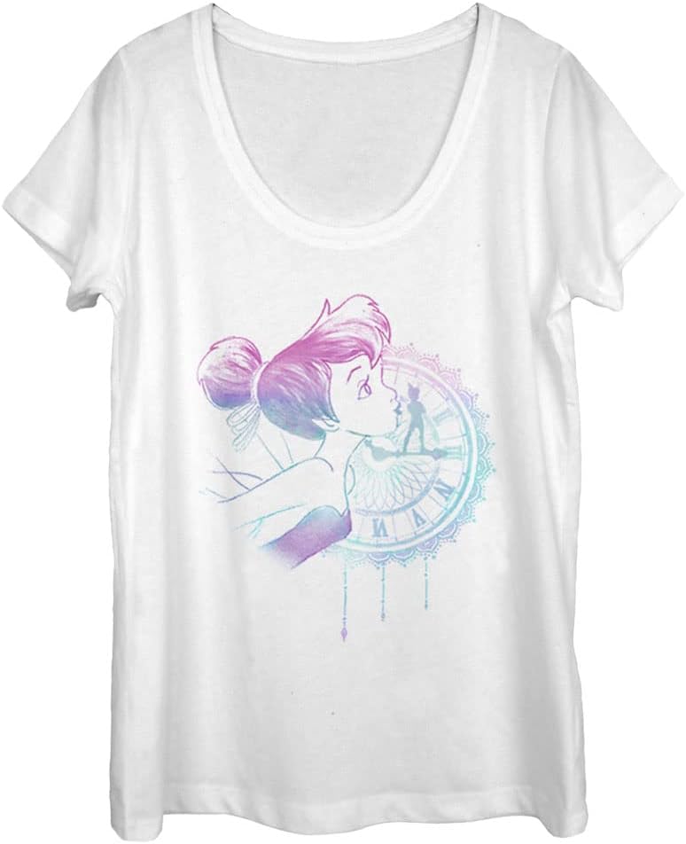 Disney Damen Time for Tink T-Shirt S Weiss, S Wei&#xDF;