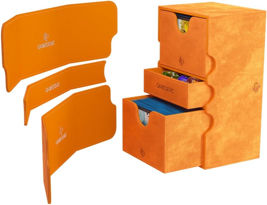 Gamegenic GGS20149 Stronghold 200+ XL Orange Spielzubehör, Orange