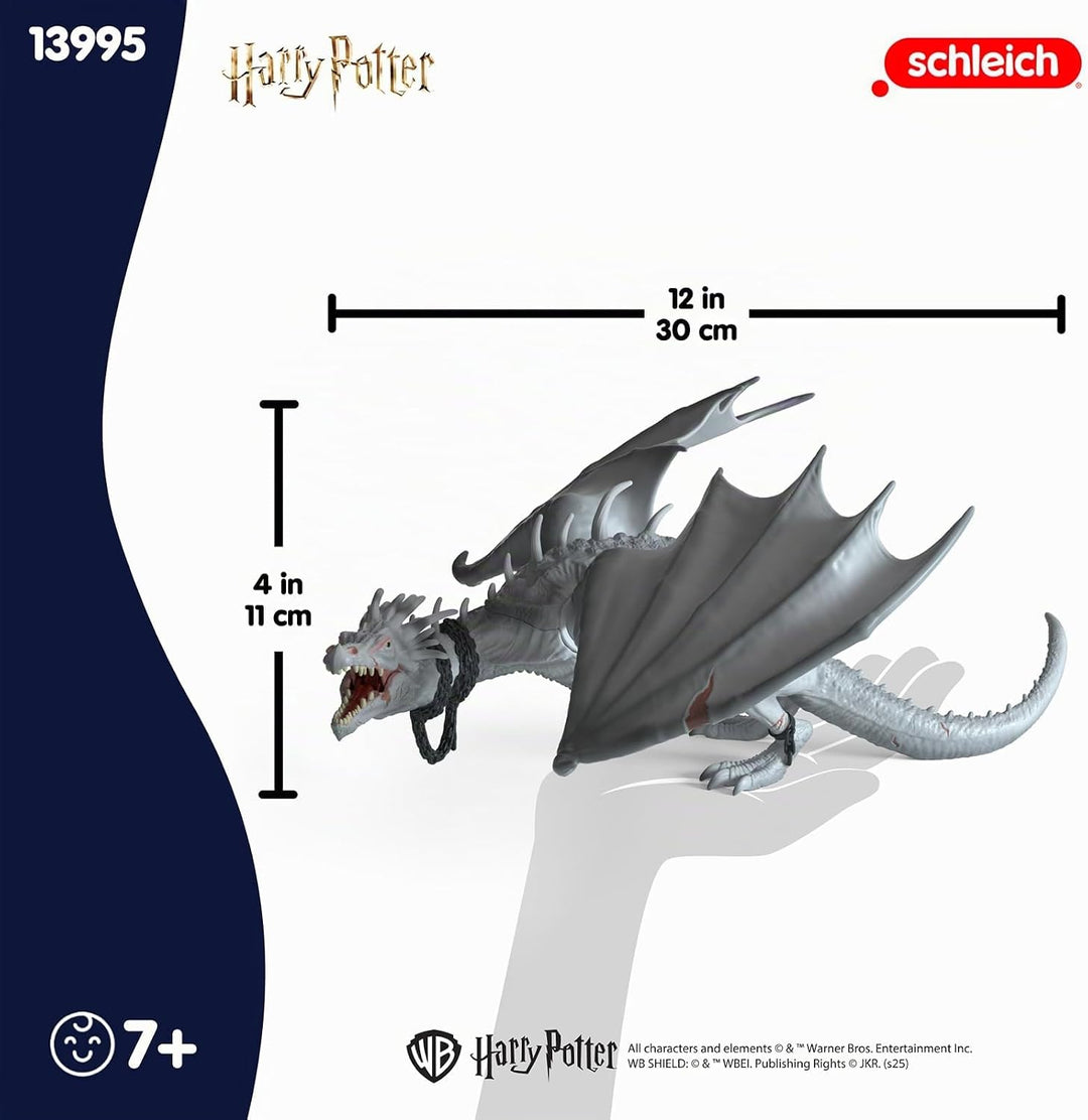 schleich Harry Potter | Ukrainischer Eisenbauch 13995 | Drache mit beweglichen Flügeln | als Deko od