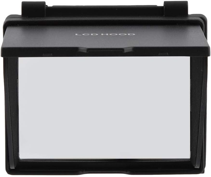 LCD Schirm Sonnenschutz mit Pop-up Hauben Schirm Schutzabdeckung Faltbares Kamera Sonnenschutz Visie