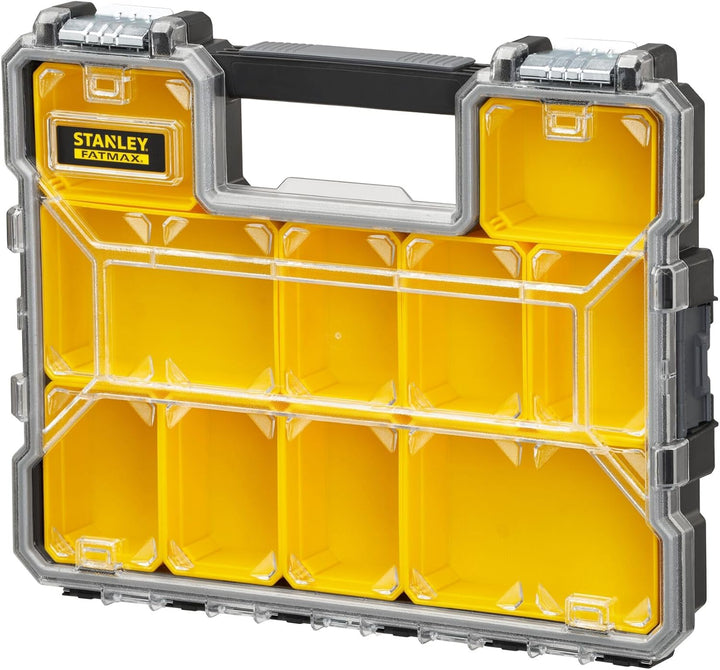 Stanley FatMax Werkzeug-Profi-Organizer (44,6 x 7,4 x 35,7 cm, Organizer mit herausnehmbaren Boxen u