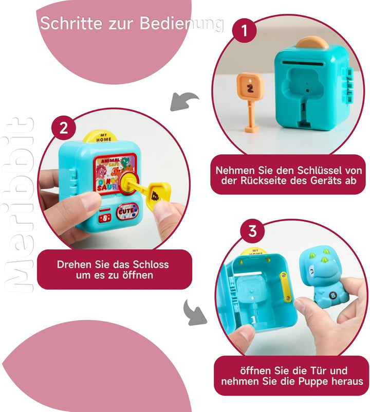 Montessori Spielzeug 2 Jahre, 30Pcs Schlüssel Spielzeug, Fingerpuppen, Sensory Play, Zuordnen und so