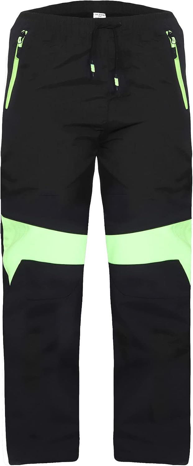 Kinder Thermohose Jungen Mädchen Outdoor Softshell Hose Trekking Herbst Winter Schneehose Skihose Wa