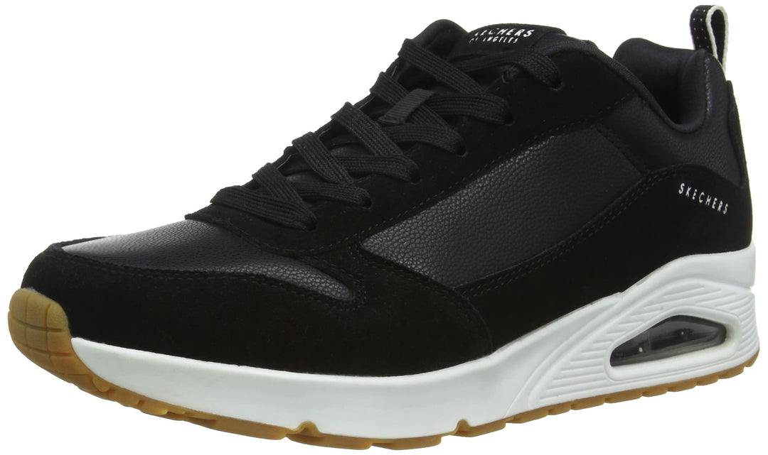 Skechers Damen Uno Sneaker 41 EU Schwarz, 41 EU Schwarz