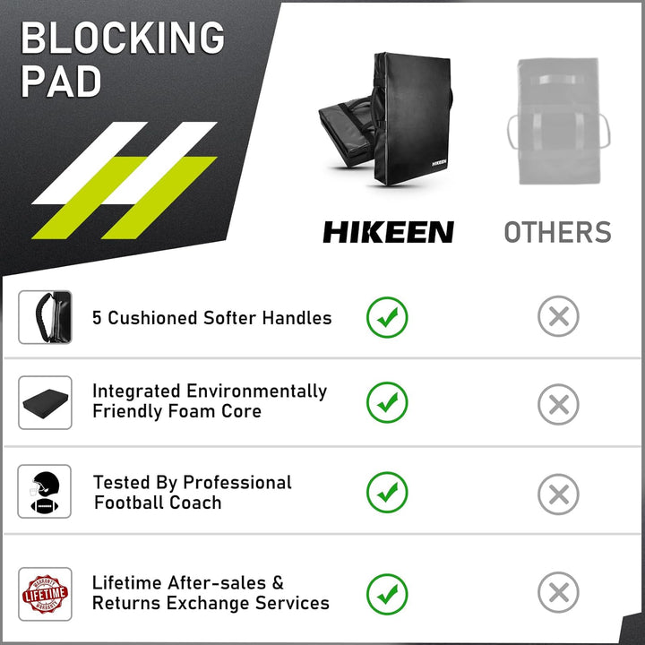 BOOSTEADY Football Blocking Pad Trainingsgerät – Weicher Schaumstoff-Kickpads für Fussball, Basketba