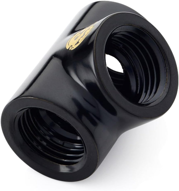BitsPower Adapter T-Splitter 3X G1/4 Pouces IG - Schwarz matt