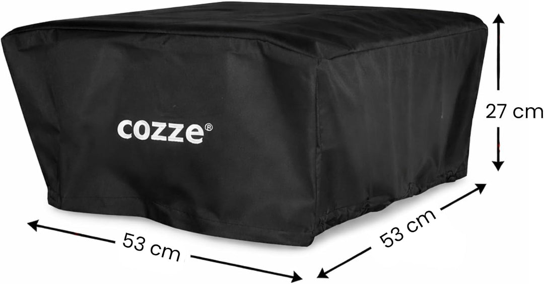 COZZE® 90333 Abdeckhülle Schutzhülle für Cozze Ofen 90348/90349 53,5 x 53,5 x 27 cm, 53,5 x 53,5 x 2