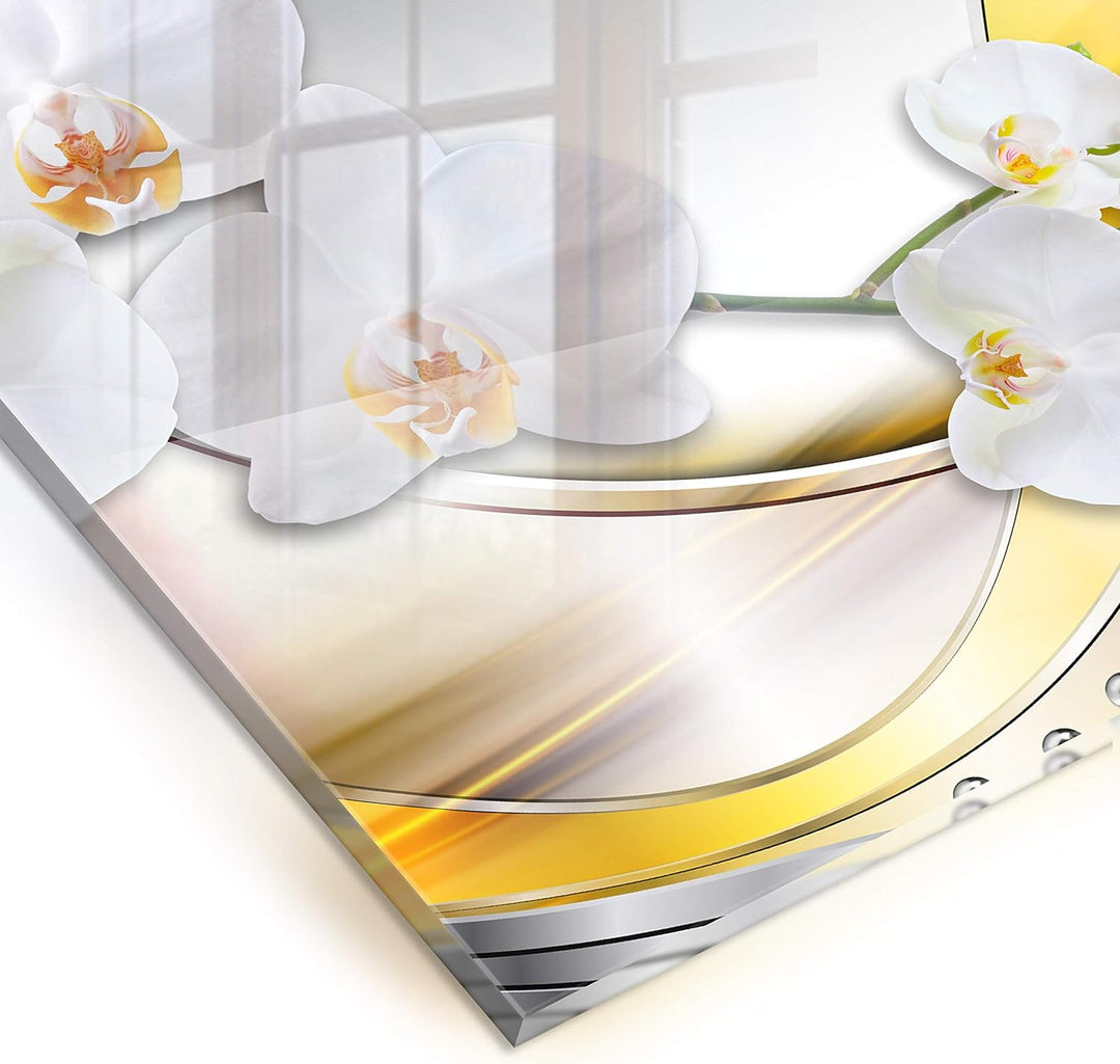 murando Spritzschutz Glas für Küche 80x60 cm Küchenrückwand Küchenspritzschutz Fliesenschutz Glasbil