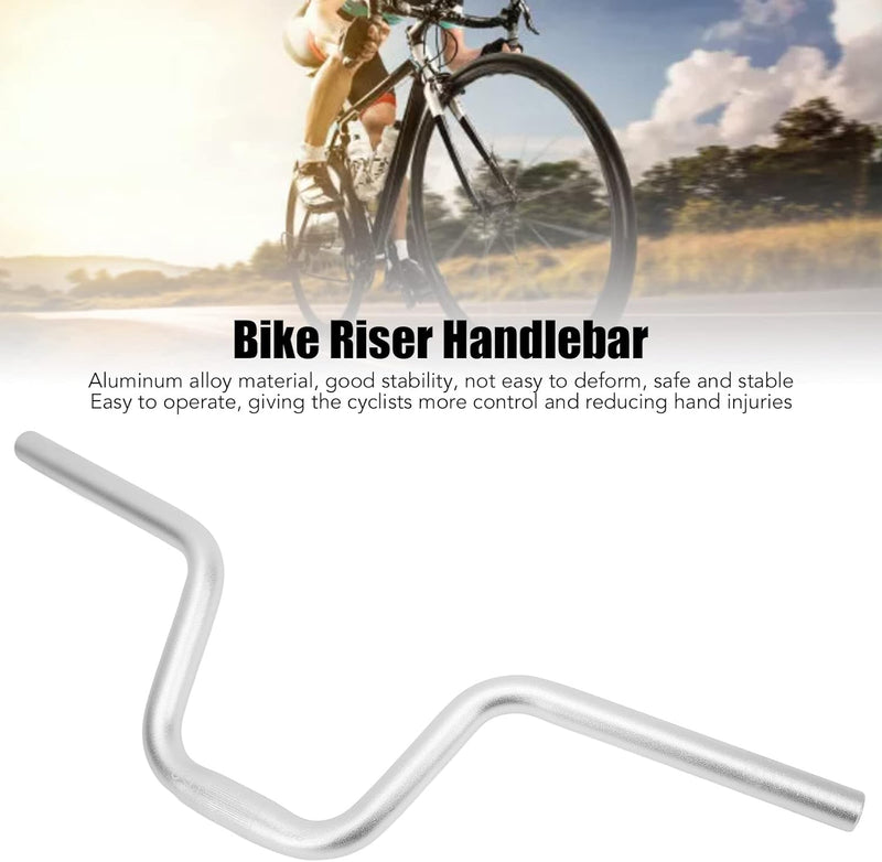 VGEBY Mountainbike-Lenker aus Aluminiumlegierung, Fahrrad-Schwalben-Lenker, U-Form, Fahrrad-Riser-Le