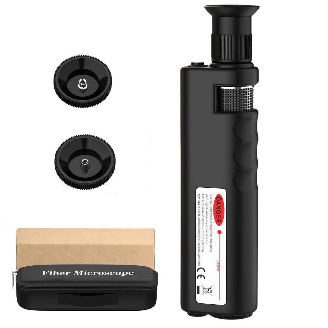 Mikroskope, Glasfaser Mikroskop mit 400-fache Vergrösserung, Kabelinspektionsmikroskop mit 1,25-mm-
