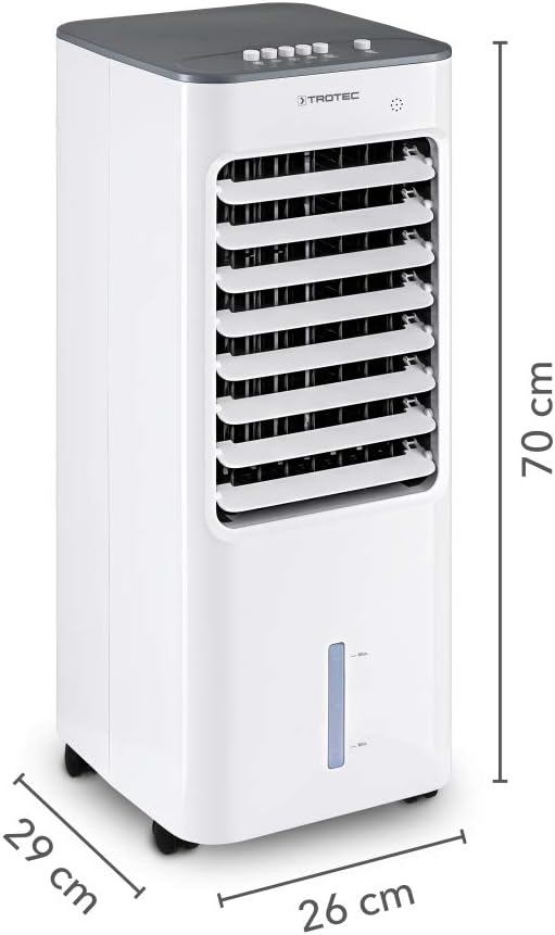 TROTEC PAE 21 Aircooler, mobiles 3 in 1 Klimagerät, Luftkühler, Lufterfrischer, Ventilator (3 Gebläs