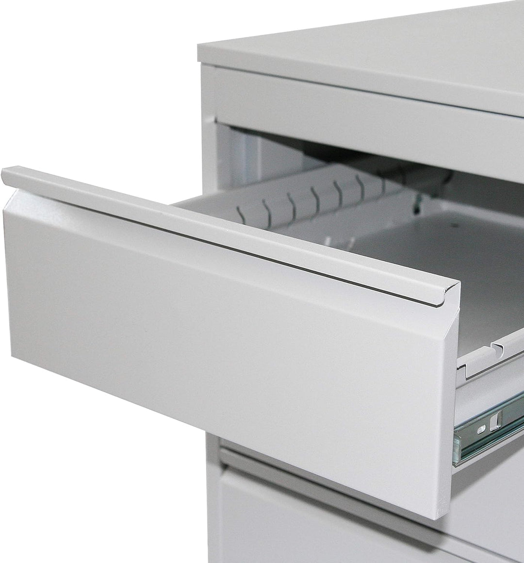 Szagato Rollcontainer Stahl, Professional 3 Schubladen HxBxT: 60x46x60 cm, lichtgrau, Marke (Arbeits