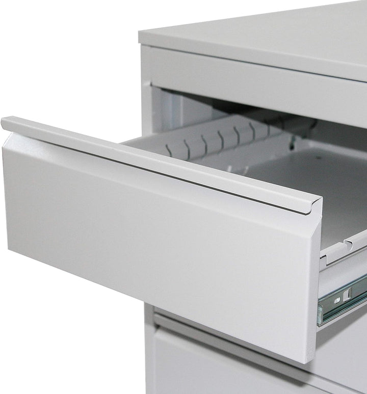 Szagato Rollcontainer Stahl, Professional 3 Schubladen HxBxT: 60x46x60 cm, lichtgrau, Marke (Arbeits