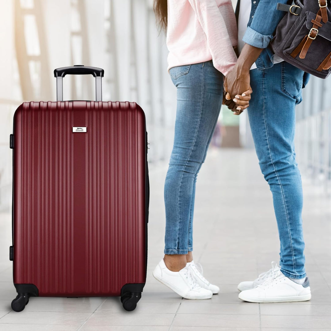 Slazenger Kofferset 2 Teilig/ 3 Teilig - Trolley Handgepack und Reisekoffer Gross - ABS Hartschalenk