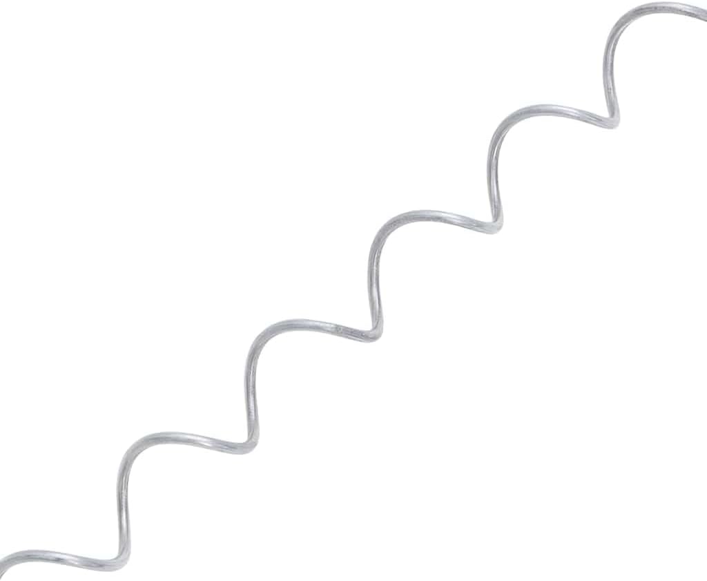 vidaXL 24x Gabionen Spirale Robust Spiralen Verbinder für Steinkorb Gabione Gabionen-Spiralen Verzin