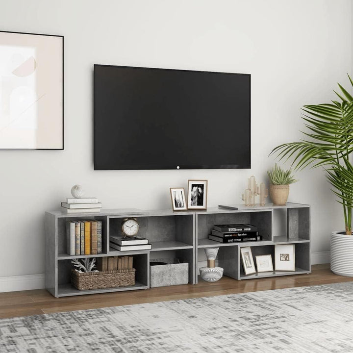 vidaXL TV Schrank Erweiterbar Lowboard TV Möbel Tisch Board Sideboard Fernsehtisch Fernsehschrank Hi