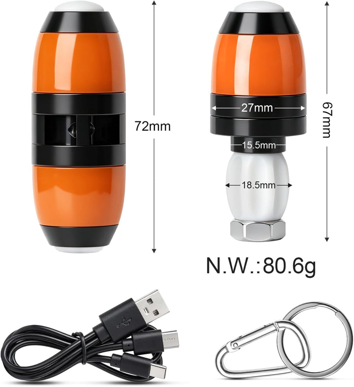 SYACHI Elektroroller Lenker Blinker, Wasserdicht, Universeller-LED Handlebar Light, Indicator Handle