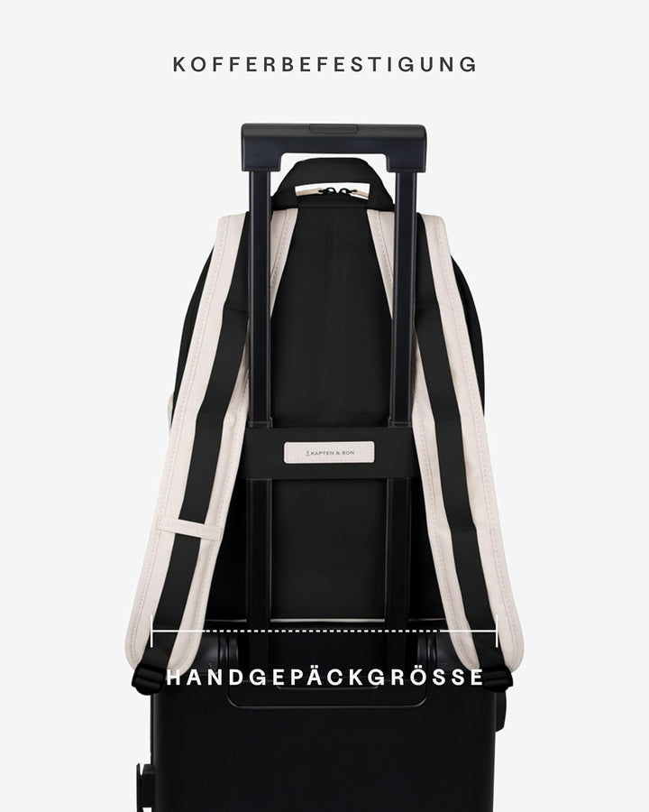 Kapten & Son Rucksack Aalborg 12 L | Rucksack Damen & Herren | Handgepäck Rucksack mit 12" Laptopfac
