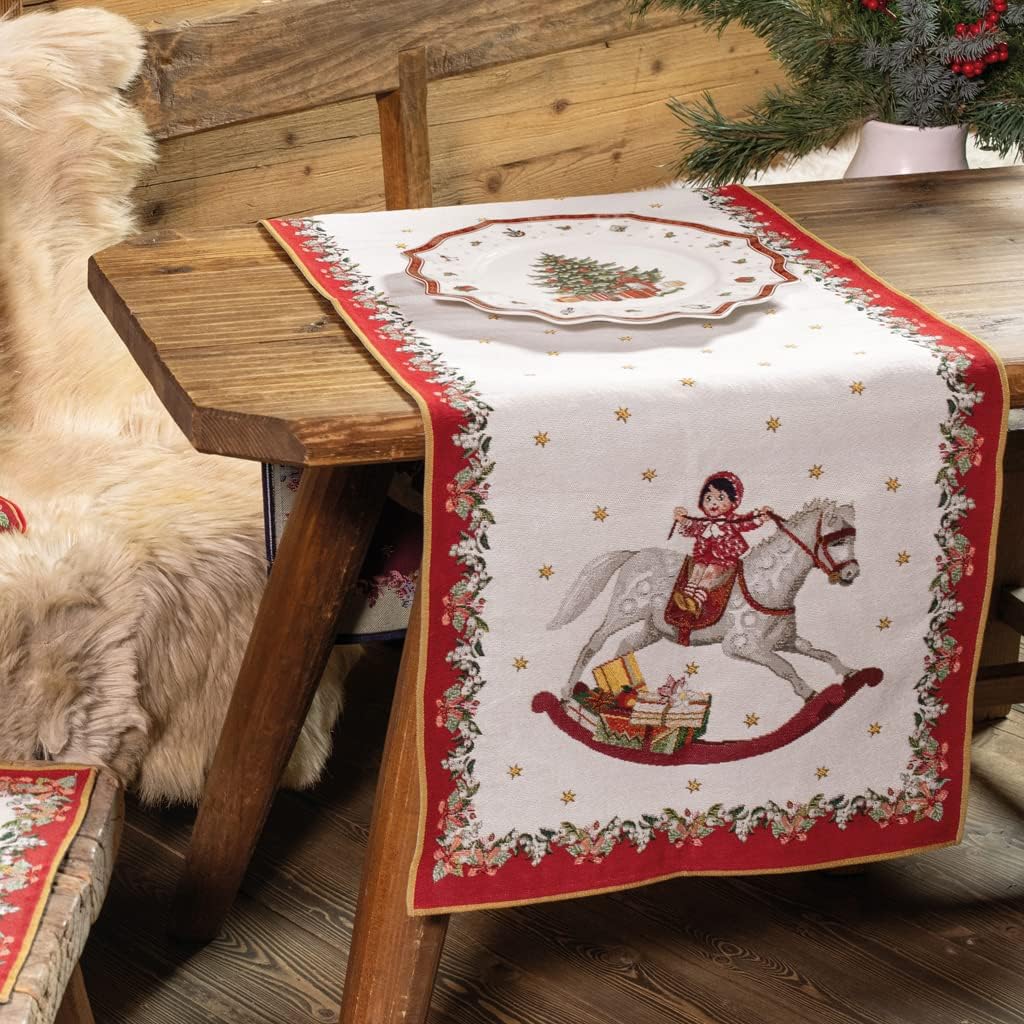 Villeroy & Boch Läufer, Rot, Gross Gobelin Läufer L Rot, Gobelin Läufer L Rot