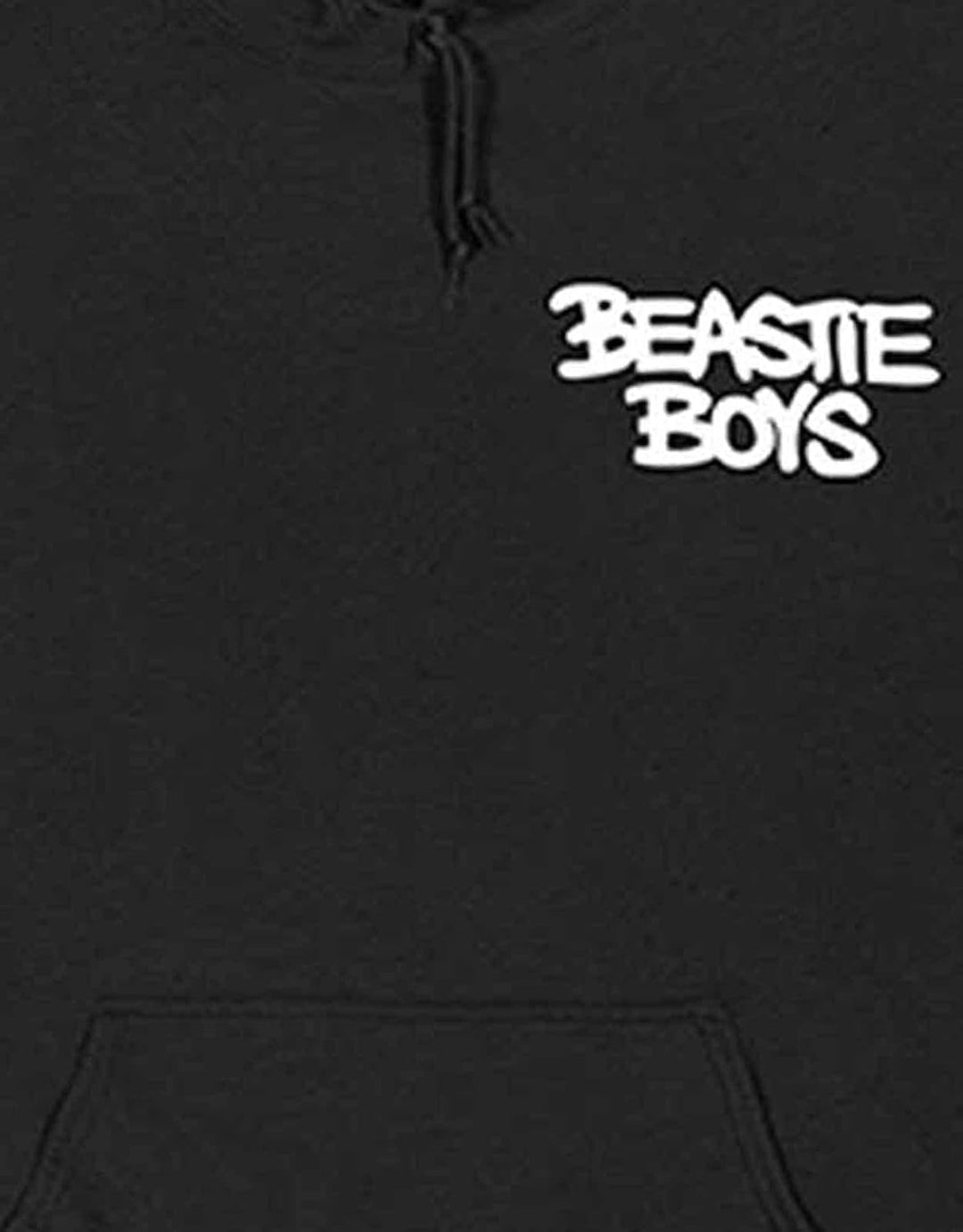 Beastie Boys Men's Check Your Head (Back Print) Hooded Sweatshirt Black S Schwarz, S Schwarz