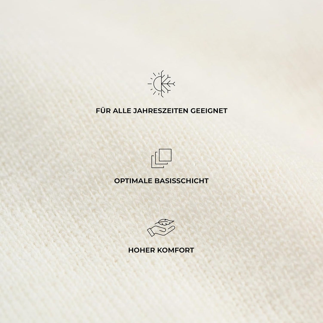 Dilling Midi Slip aus 100% natürlicher Merinowolle für Damen 36 Natur, 36 Natur