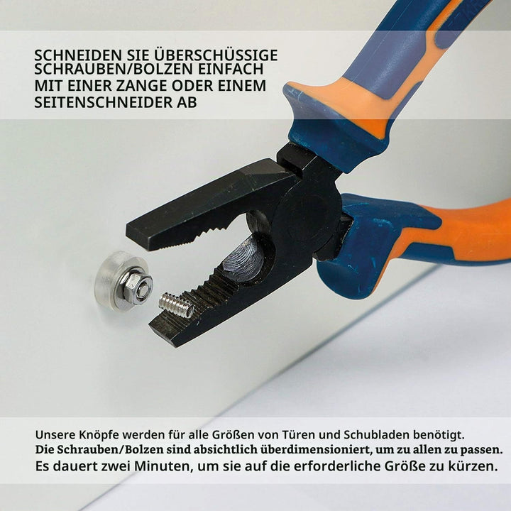 Craft Trade Schrankknöpfe, verschiedene Schubladenknöpfe, Vintage-Keramik-Türknöpfe, bunte Küchenmöb