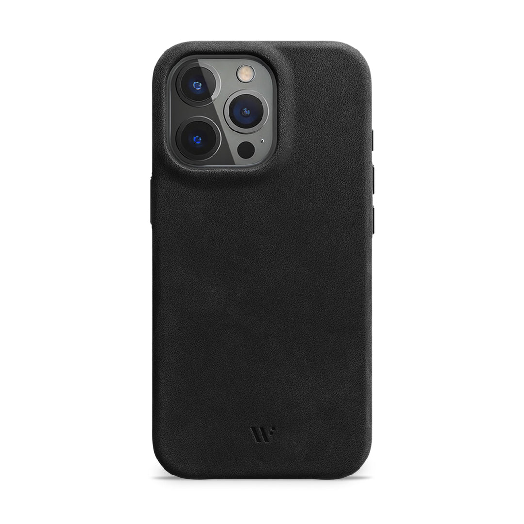 WIIUKA Hülle für iPhone 15 Pro Max, Leder aus Deutschland, Lederhülle extra Dünn, Premium Handyhülle