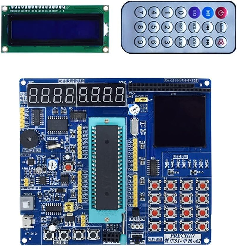 51 Microcontroller Development Board, STC89C52 Entwicklungsplatine, Mindestsystemplatine Lernsystemp