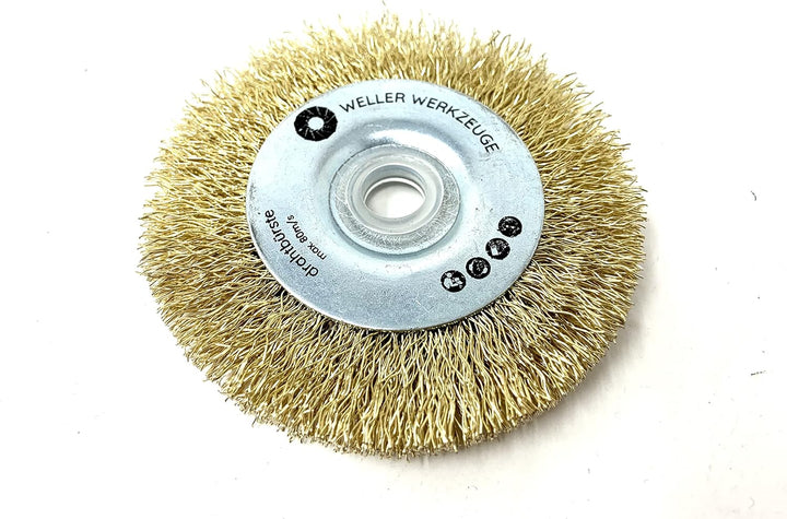 2er SET Drahtbürste Bürste Reinigungsscheibe passend für Bosch GWS 10,8 12V 76 Zubehör Schleifscheib