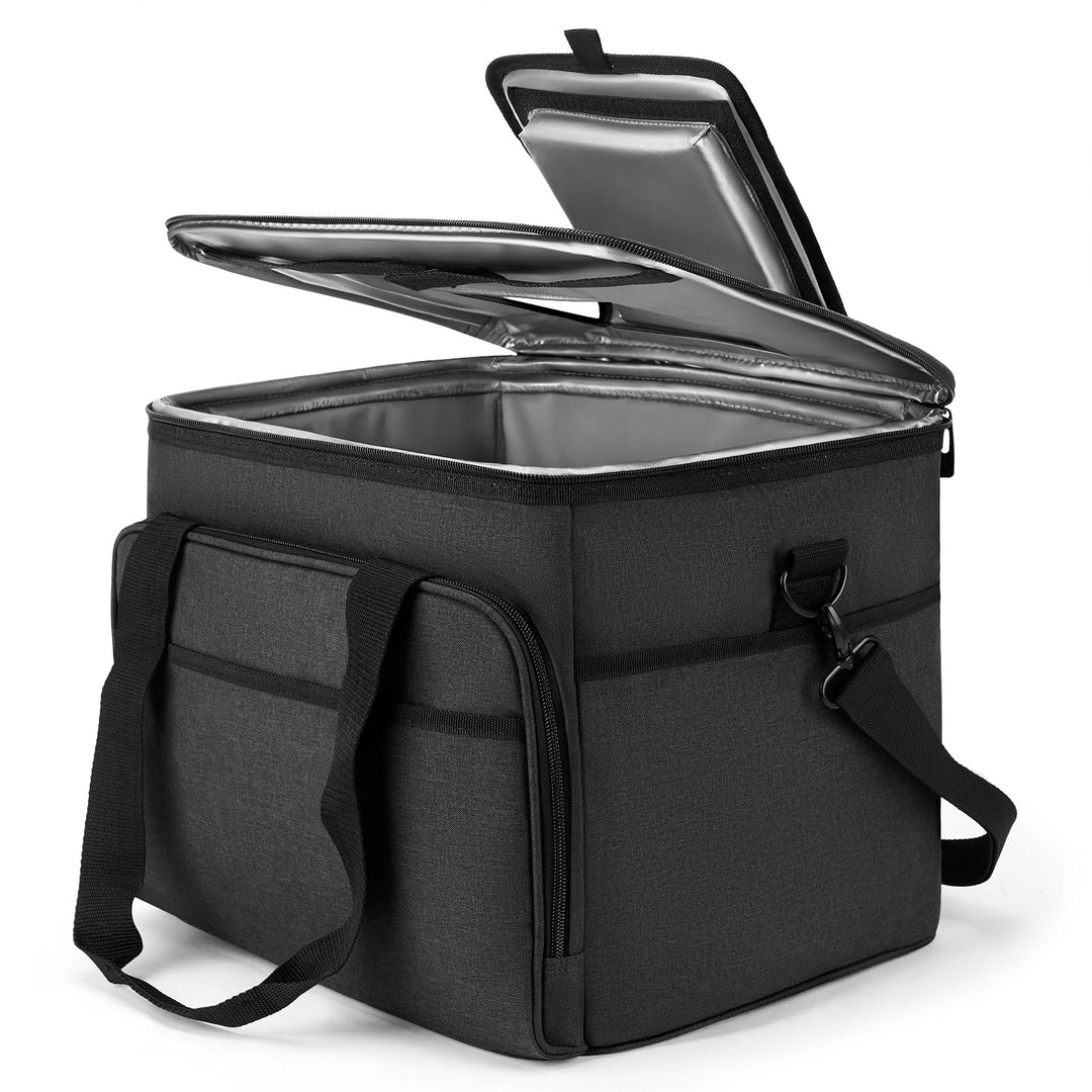 ALLCAMP 30L Kühltasche Faltbare Picknicktasche Thermo Tasche Isoliertasche Kühlkorb Kühlbox isolierb