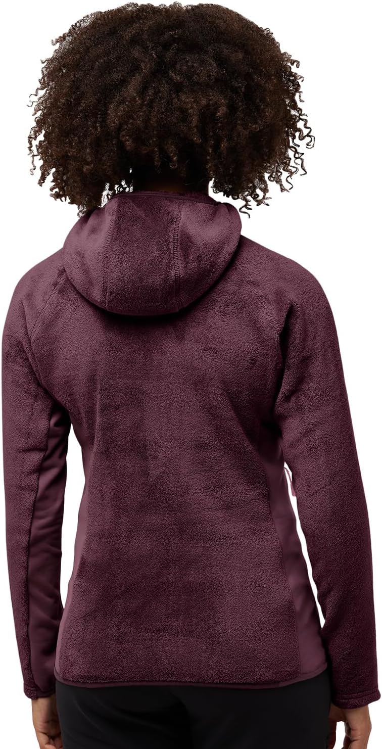 Jack Wolfskin Damen Rotwand Hooded Fz W Jacket S amaranth, S amaranth