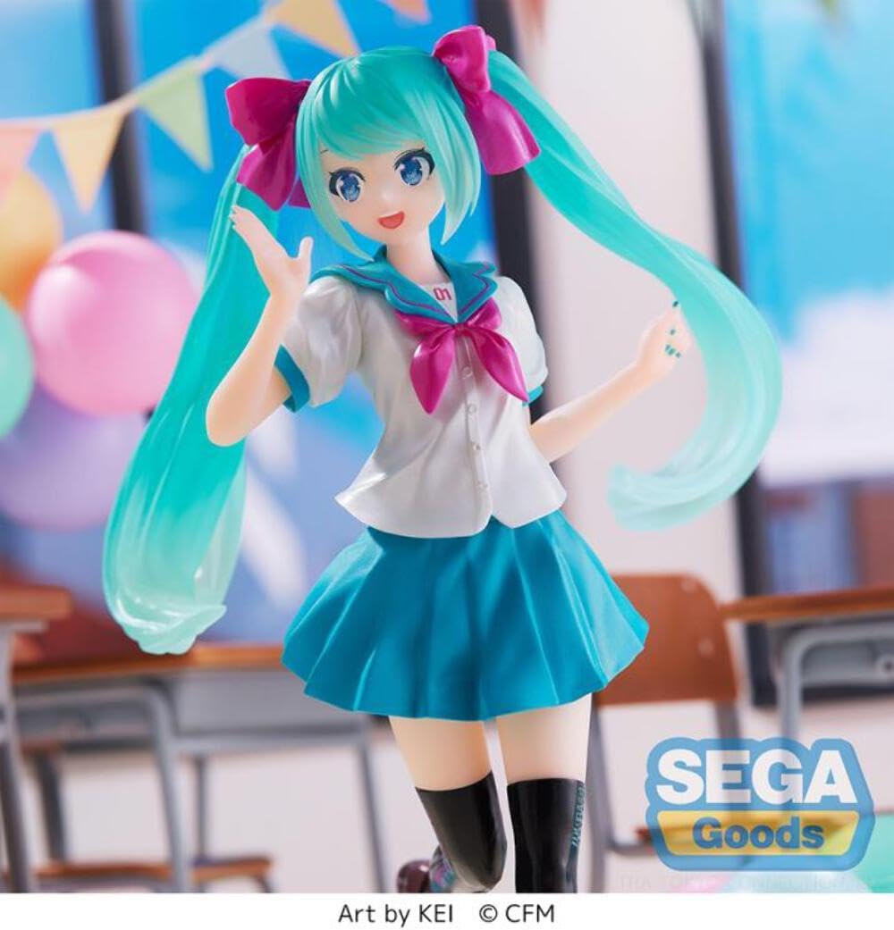 SEGA Goods Hatsune Miku – 16. Geburtstag zu KEI – Figur Luminasta, 18 cm