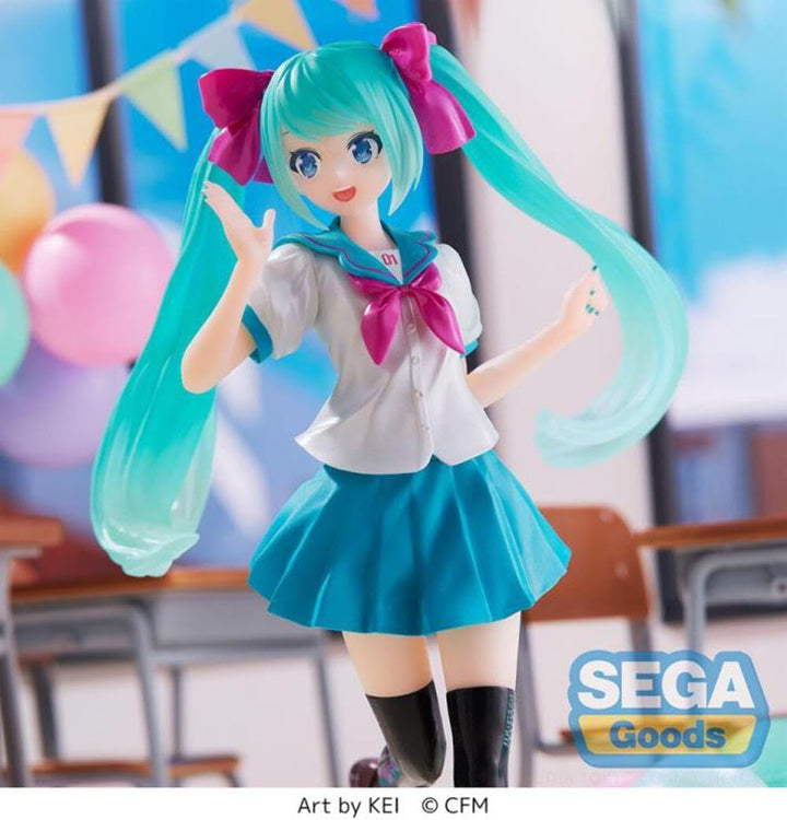 SEGA Goods Hatsune Miku – 16. Geburtstag zu KEI – Figur Luminasta, 18 cm