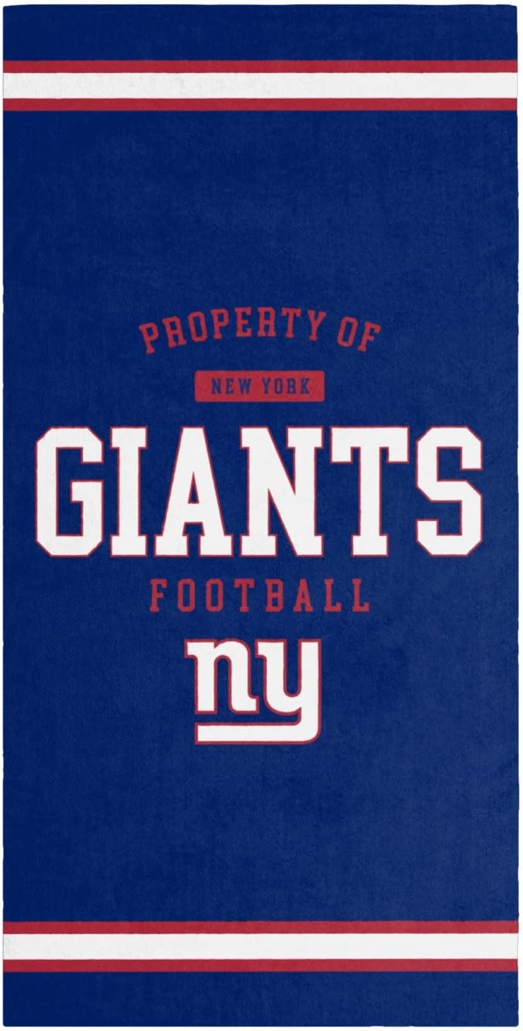 FOCO NFL Strandtuch Property of New York Giants Football