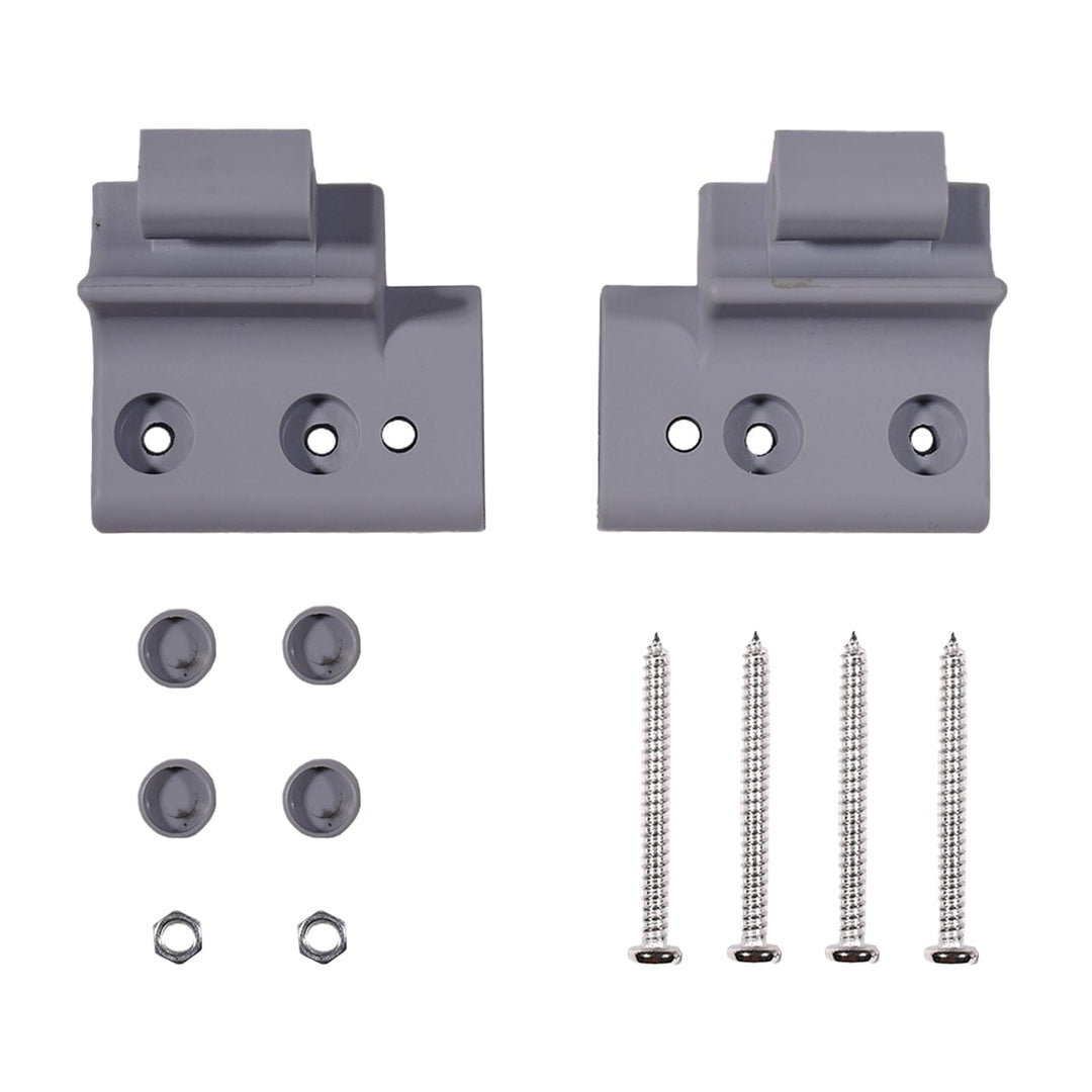 Griffkonsolen-Set Ersatzteil Kompatibel mit Braas Atelier Dachfenster Konsole braun für BA AF Fenste