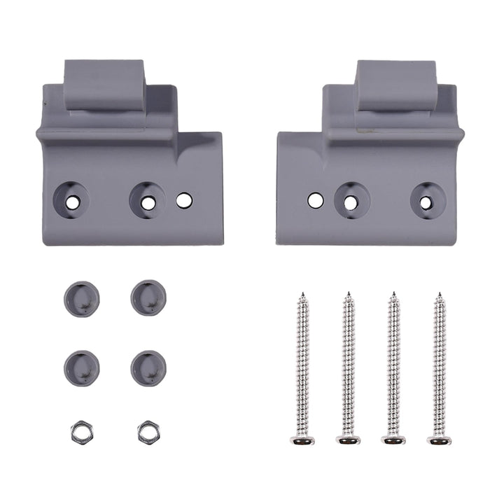 Griffkonsolen-Set Ersatzteil Kompatibel mit Braas Atelier Dachfenster Konsole braun für BA AF Fenste