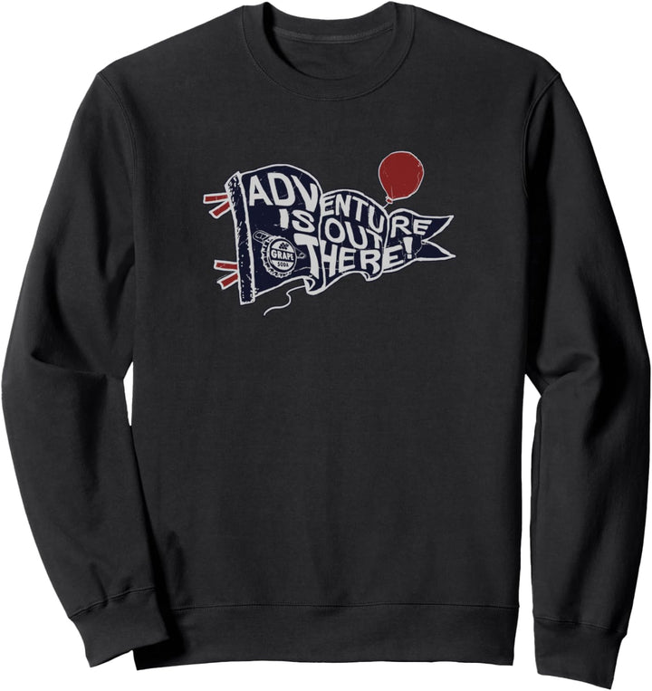 Disney Pixar Up Adventure Flag Balloon Sweatshirt