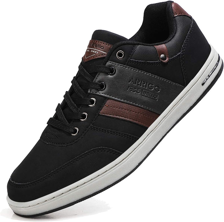 ARRIGO BELLO Freizeitschuhe Herren Sneaker PU Leder Walkingschuhe Atmungsaktive Athletic Formal Clas
