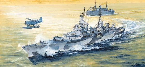 Trumpeter 05327-1/350 USS Indianapolis, CA35 1944 Modellbausatz