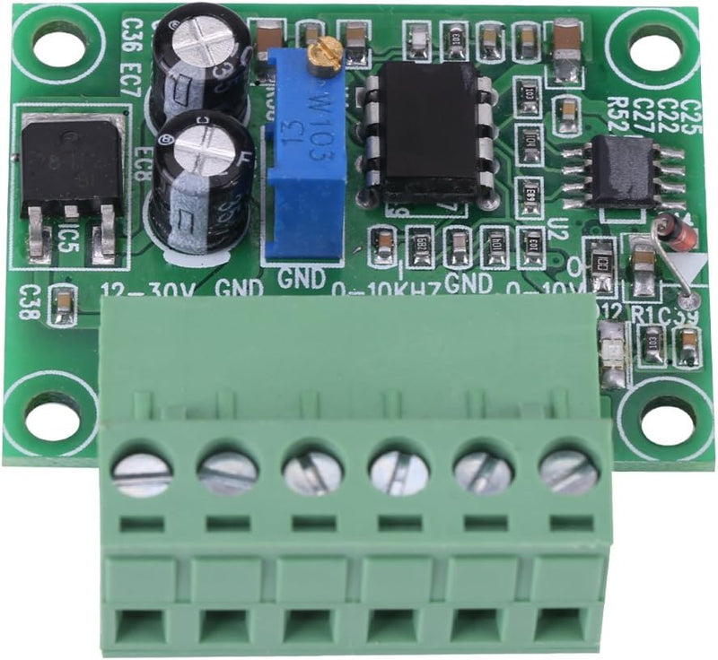 0-10KHz bis 0-10V Frequenz zu Spannungswandler Modul F/V Digital zu Analogplatine zum Schalten von S