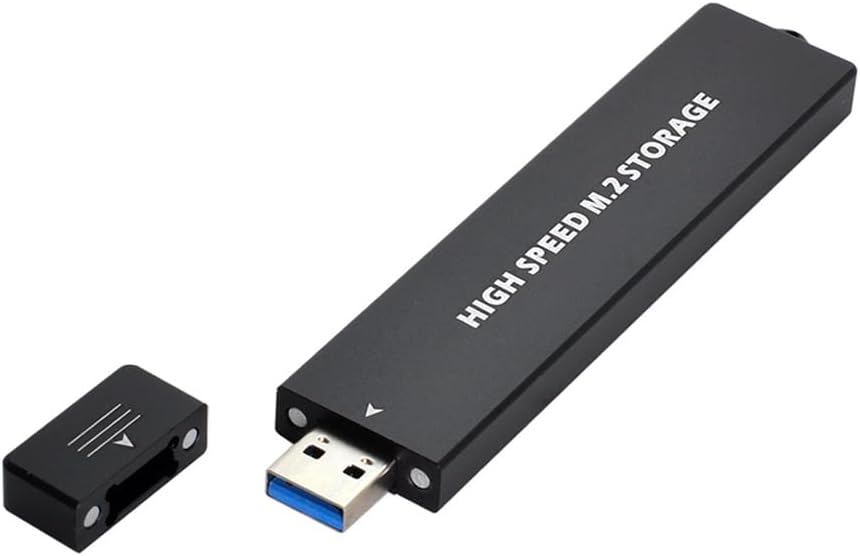 Xiwai USB 3.0 auf NVME M-Key M.2 NGFF SATA SSD Externer PCBA Gehäuse Konveter Adapter RTL9210B Chips